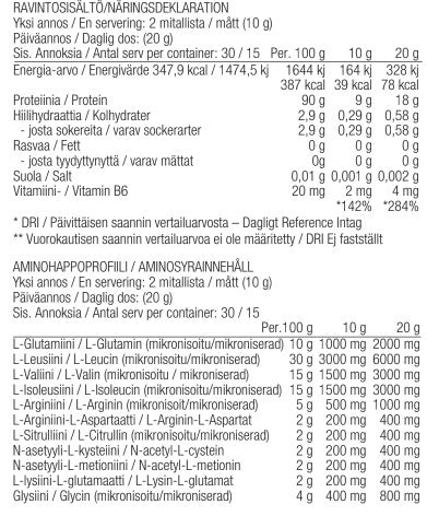 All Sports Labs AMINO FUSION-jauhe, 300g