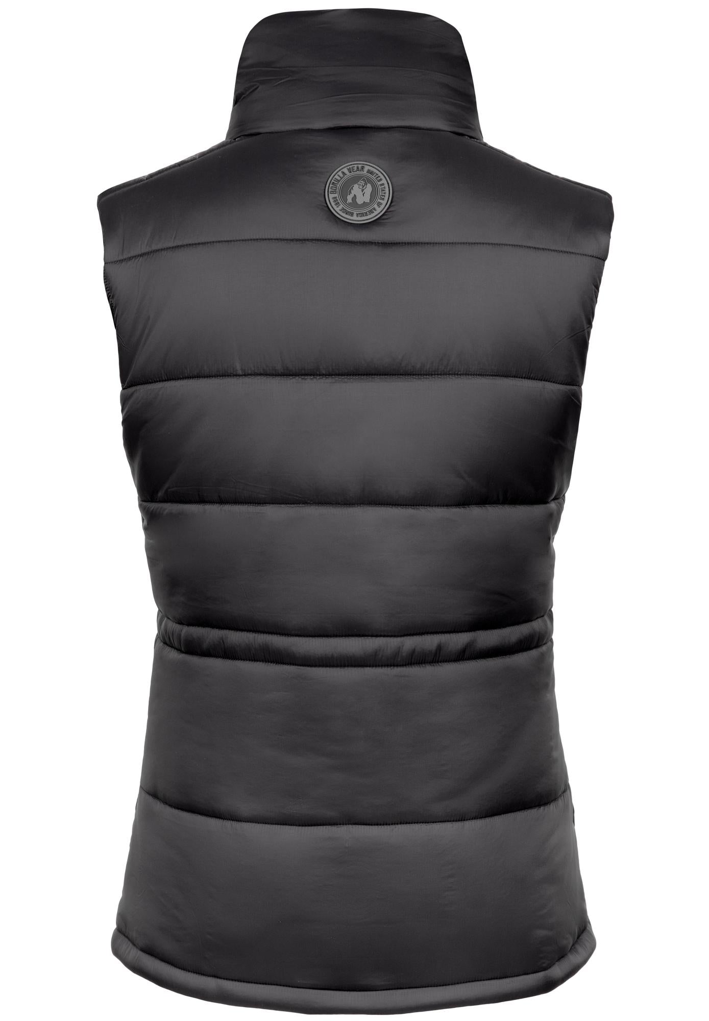 Gorilla Wear Lucia Puffer Vest - Black