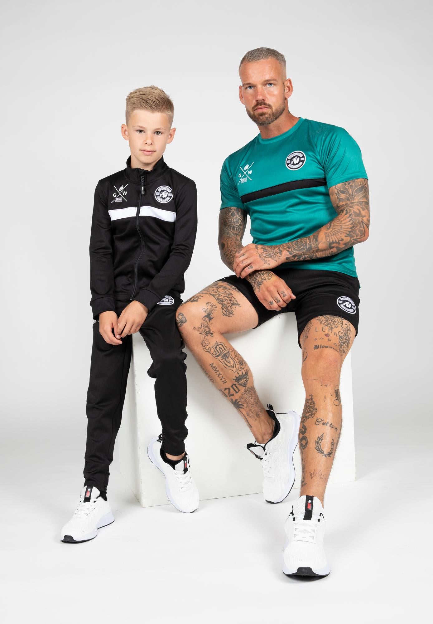 Gorilla Wear Vernon Track Shorts - Musta