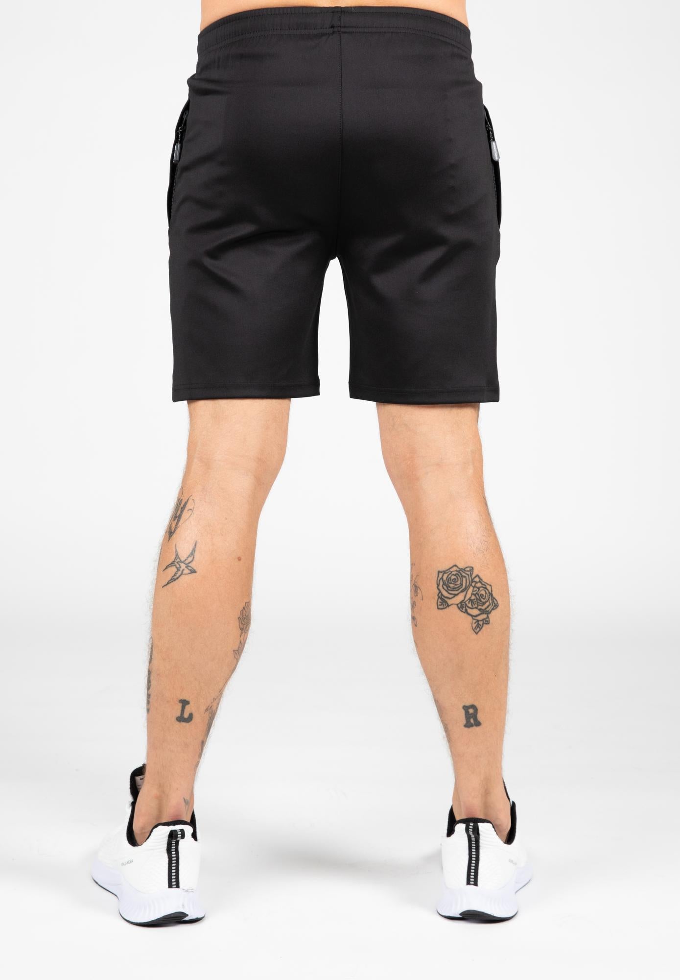 Gorilla Wear Vernon Track Shorts - Musta