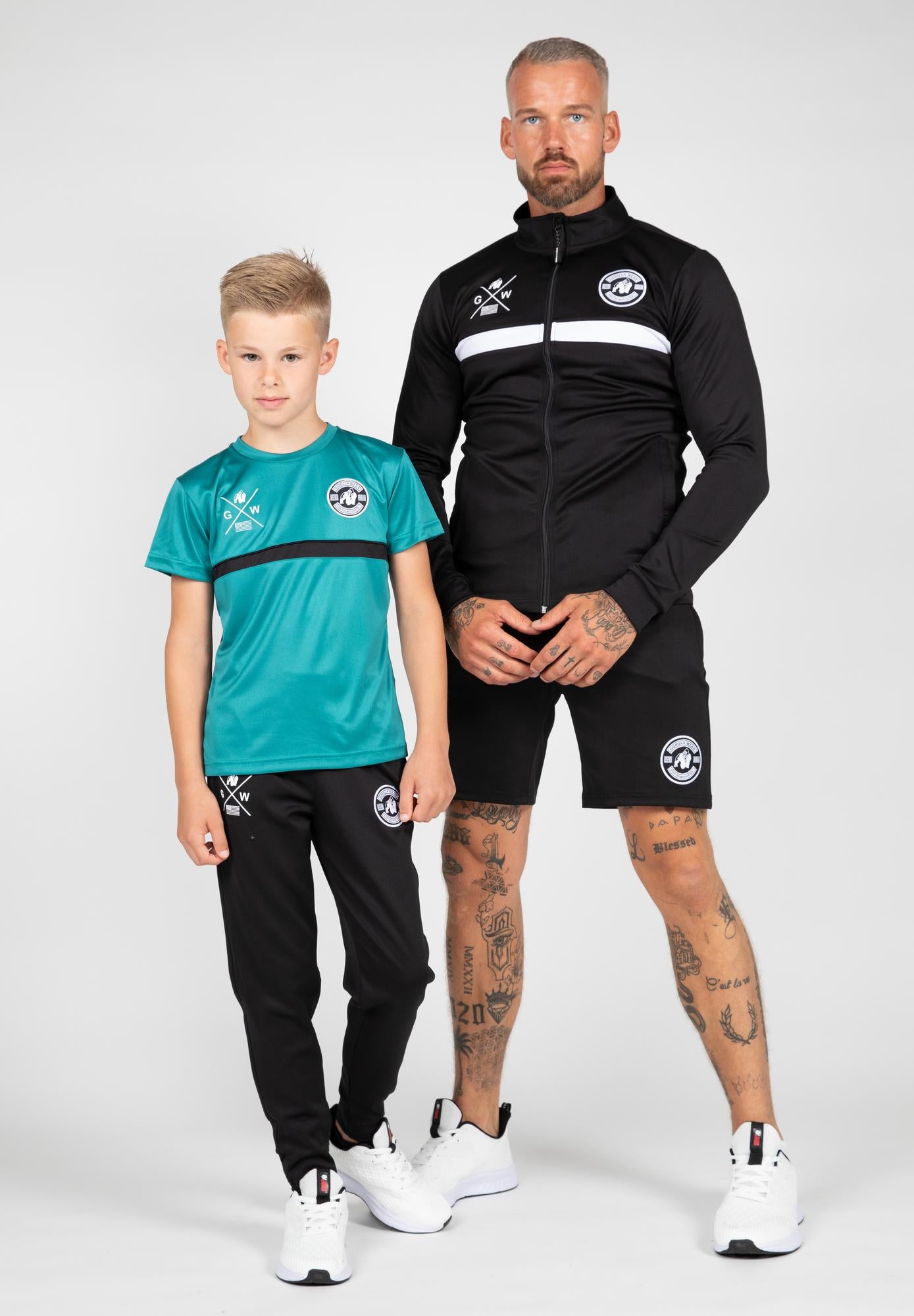 Gorilla Wear Vernon Track Shorts - Musta