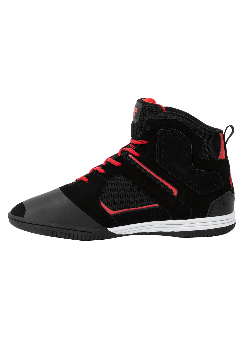 Troy High Tops - Musta/Punainen