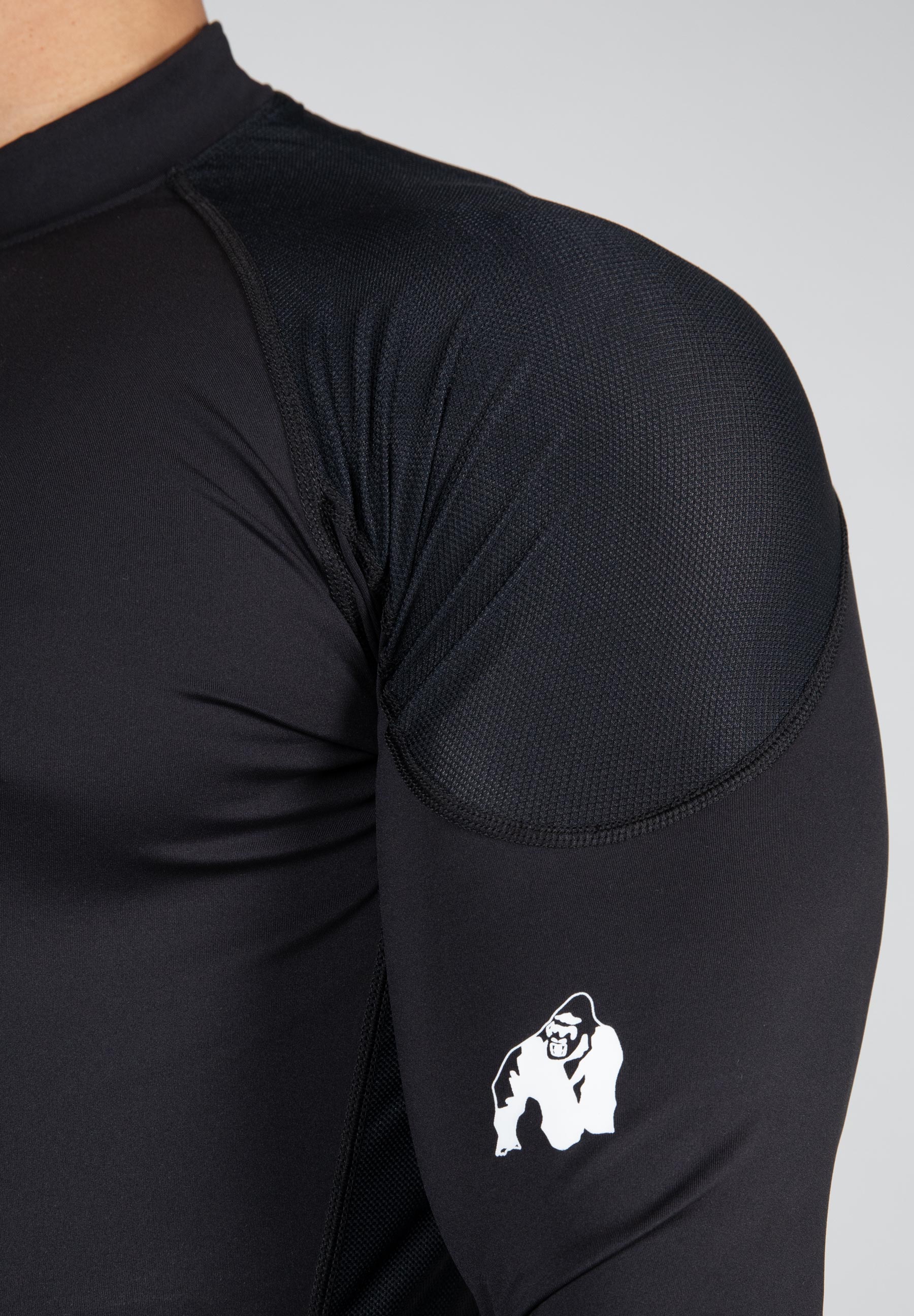 Gorilla Wear Lorenzo Performance Long Sleeve - Black