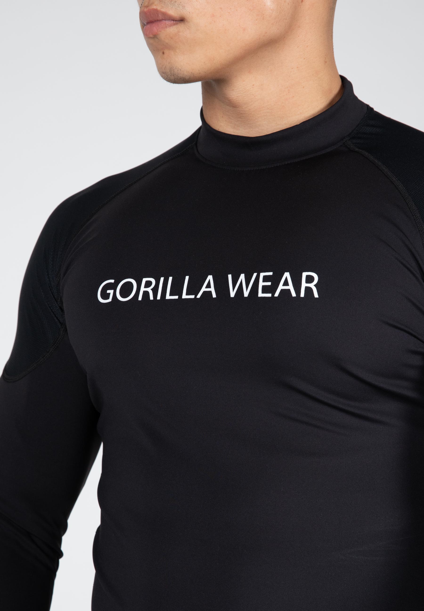Gorilla Wear Lorenzo Performance Long Sleeve - Black
