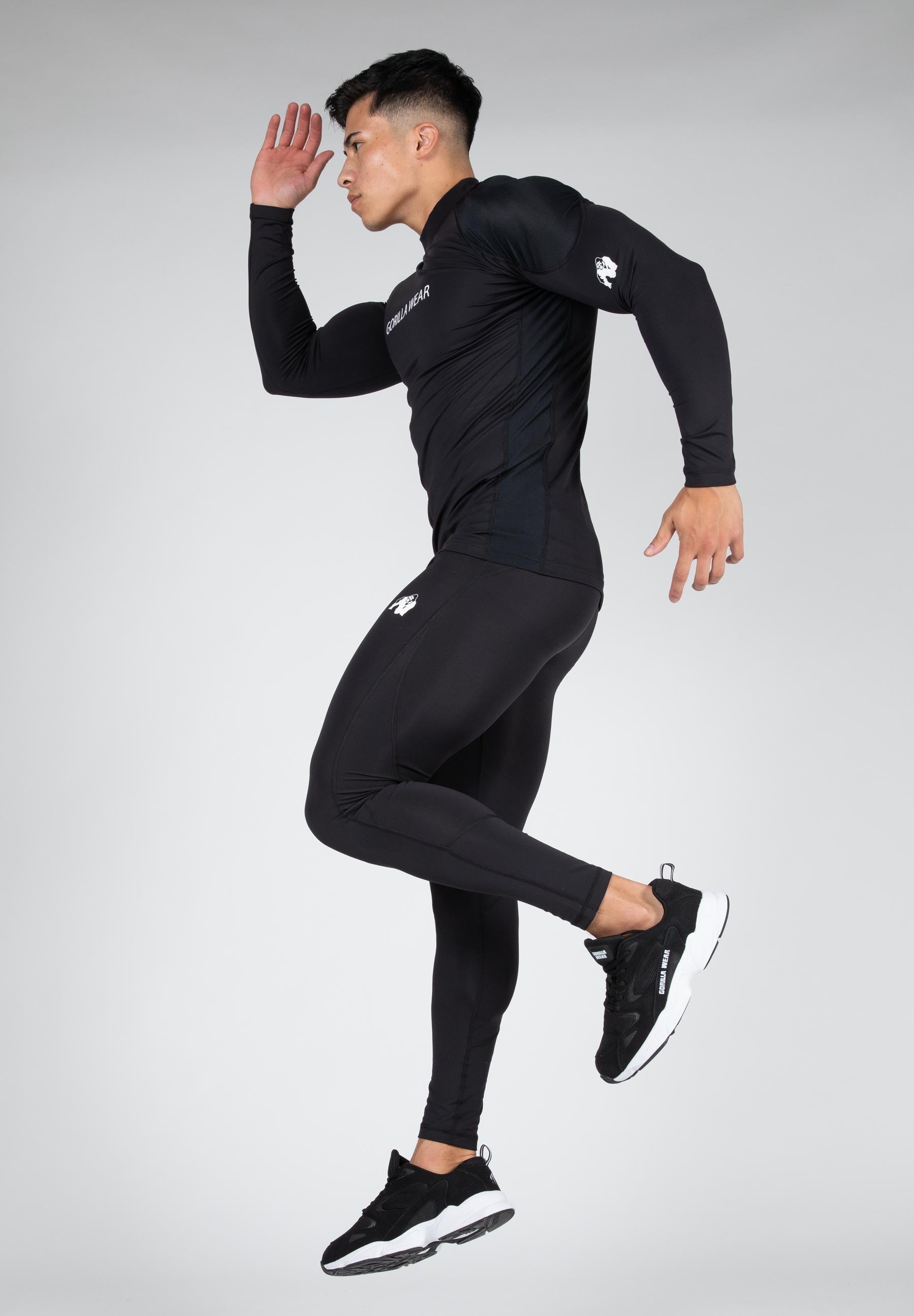 Gorilla Wear Lorenzo Performance Long Sleeve - Black