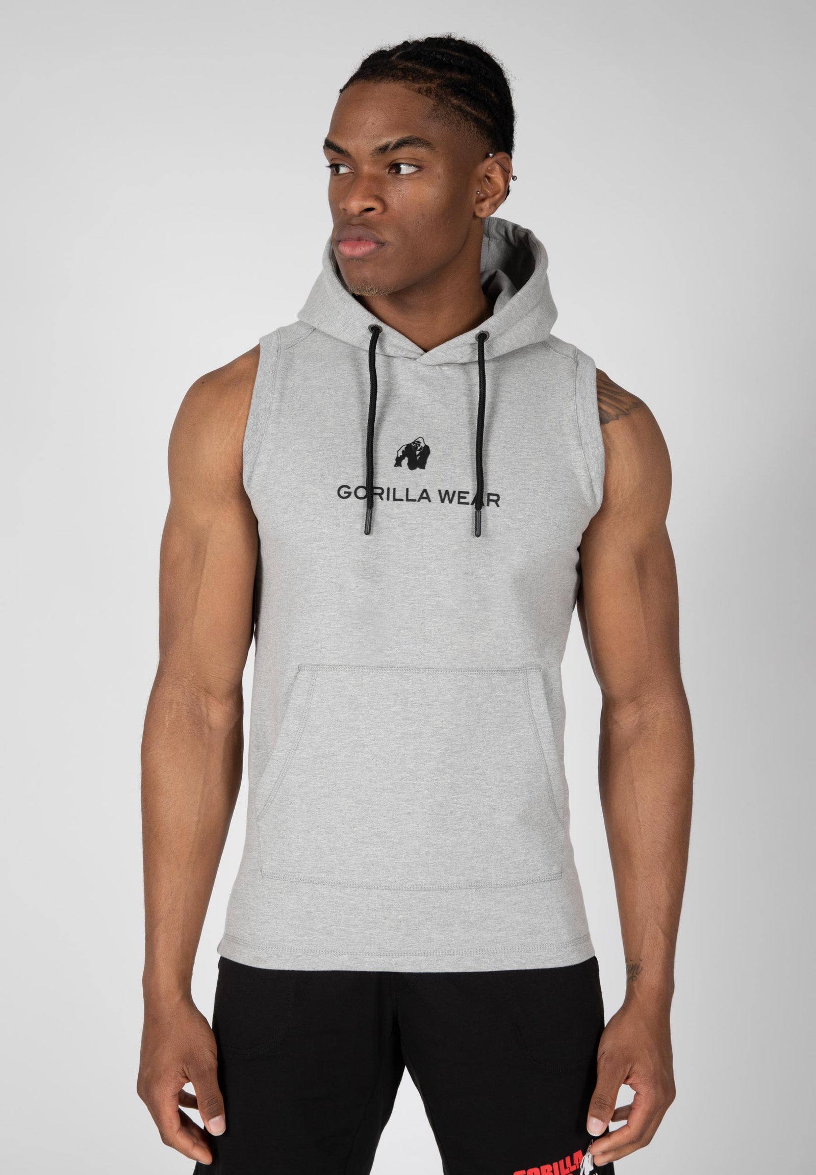 Gorilla Wear Lincoln Sleeveless Hoodie - Kaikki värit