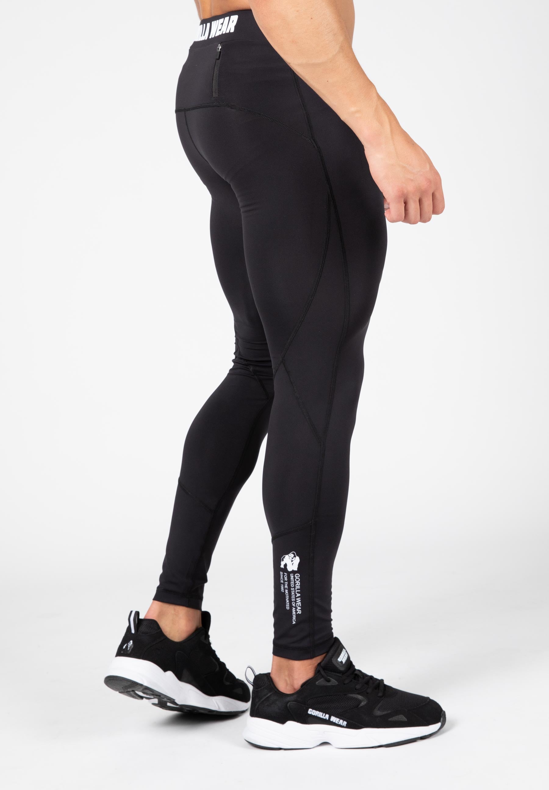 Gorilla Wear Winschester Men&#39;s Tights - Black