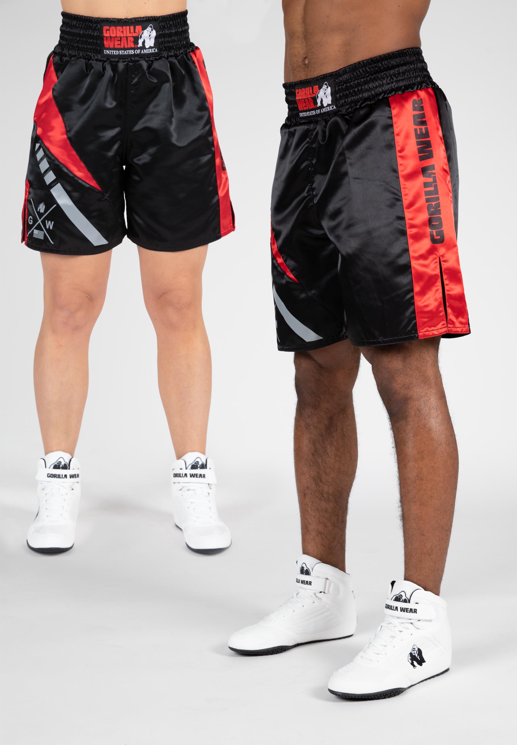 Gorilla Wear Hornell Boxing Shorts - Kaikki värit