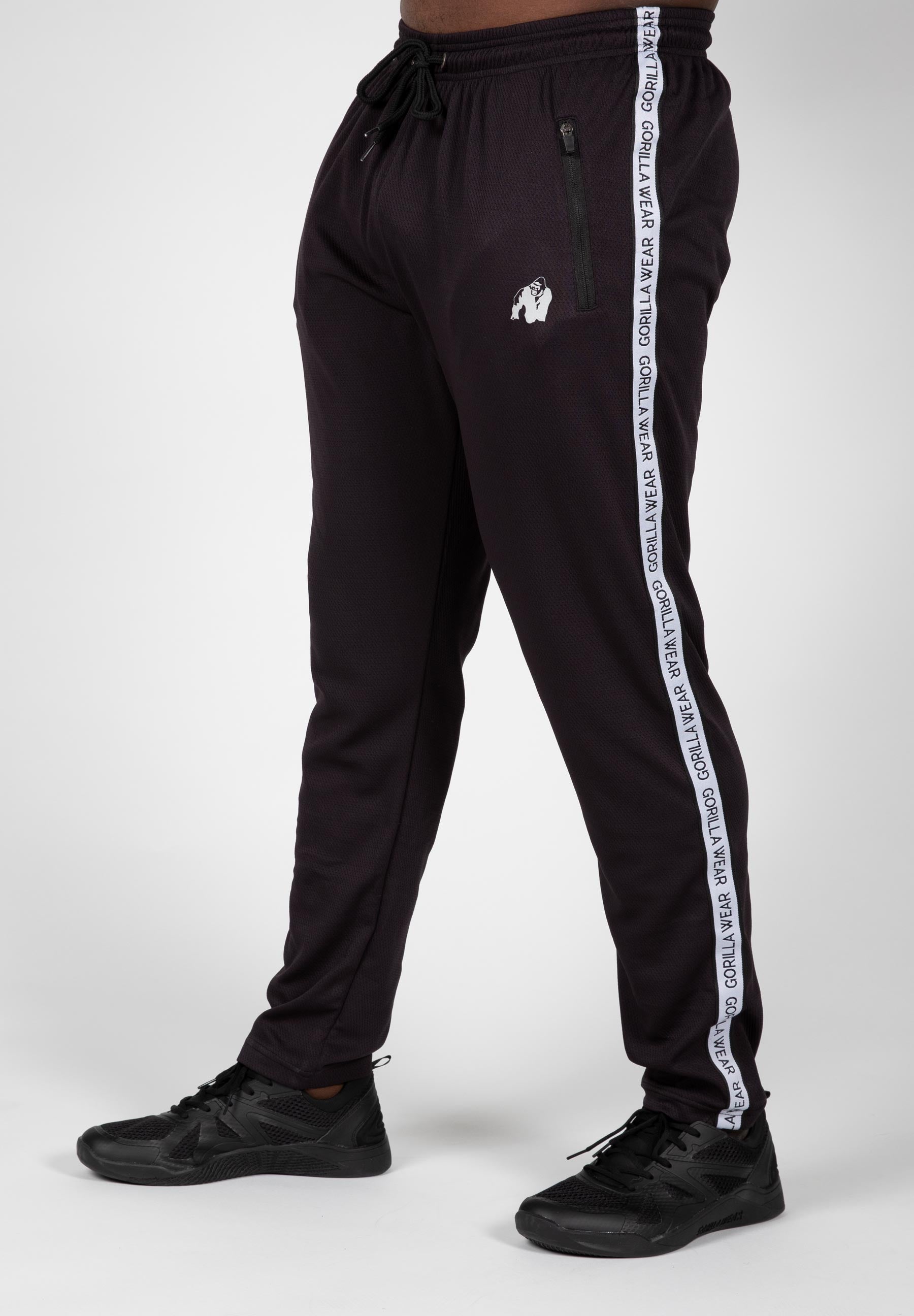 Gorilla Wear Reydon Mesh Pants 2.0 - Musta