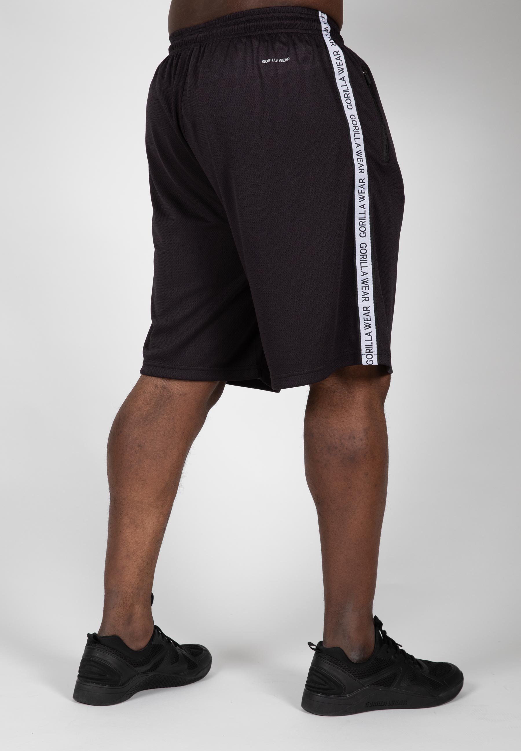 Gorilla Wear Reydon Mesh Shorts 2.0 - Musta