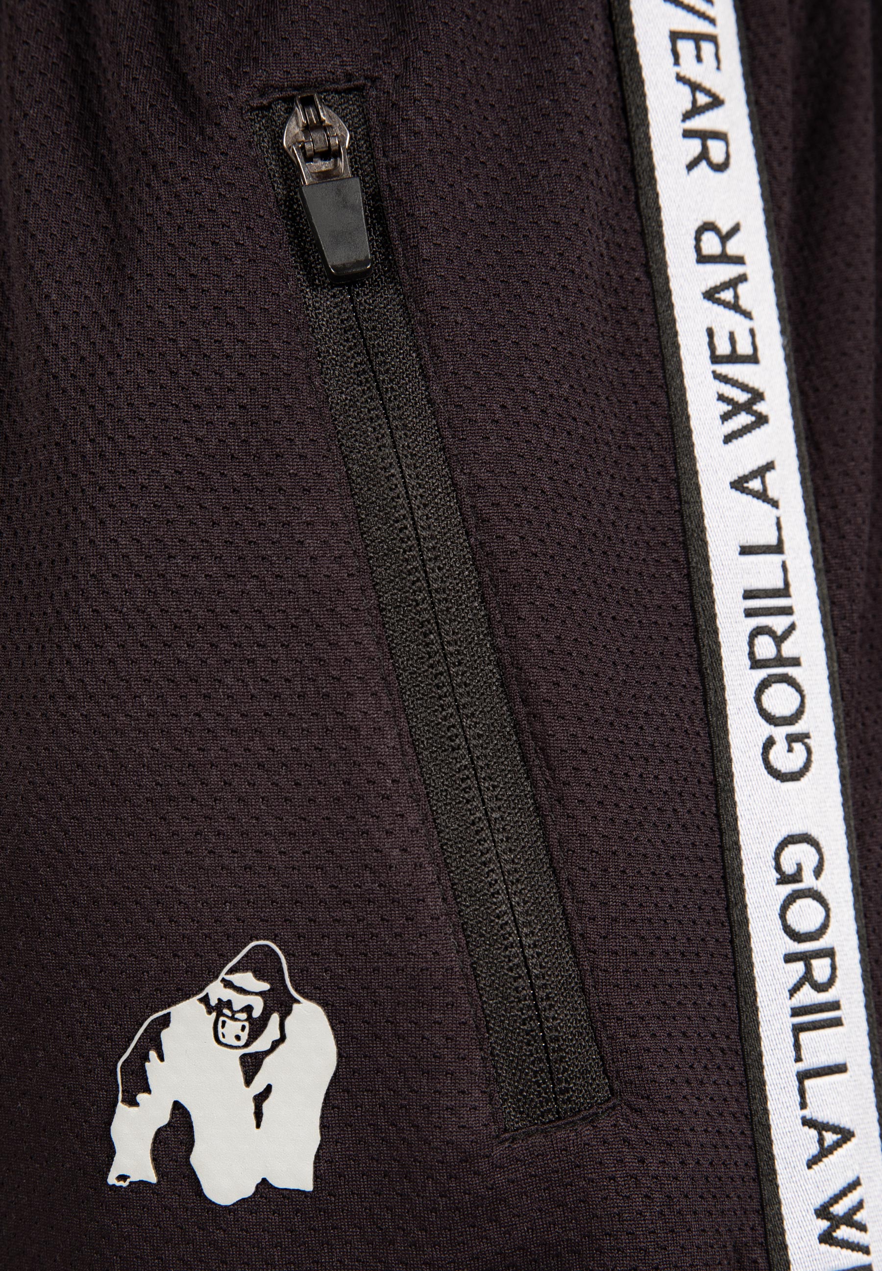 Gorilla Wear Reydon Mesh Shorts 2.0 - Musta