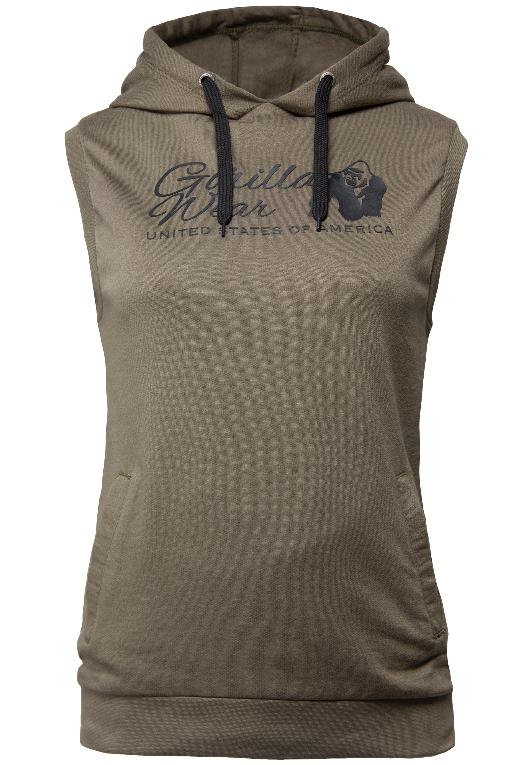 Gorilla Wear Selma Sleeveless Hoodie - Kaikki värit