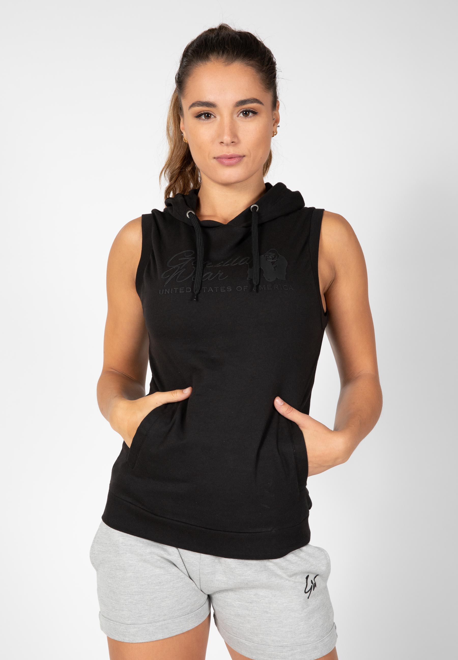 Gorilla Wear Selma Sleeveless Hoodie - Kaikki värit
