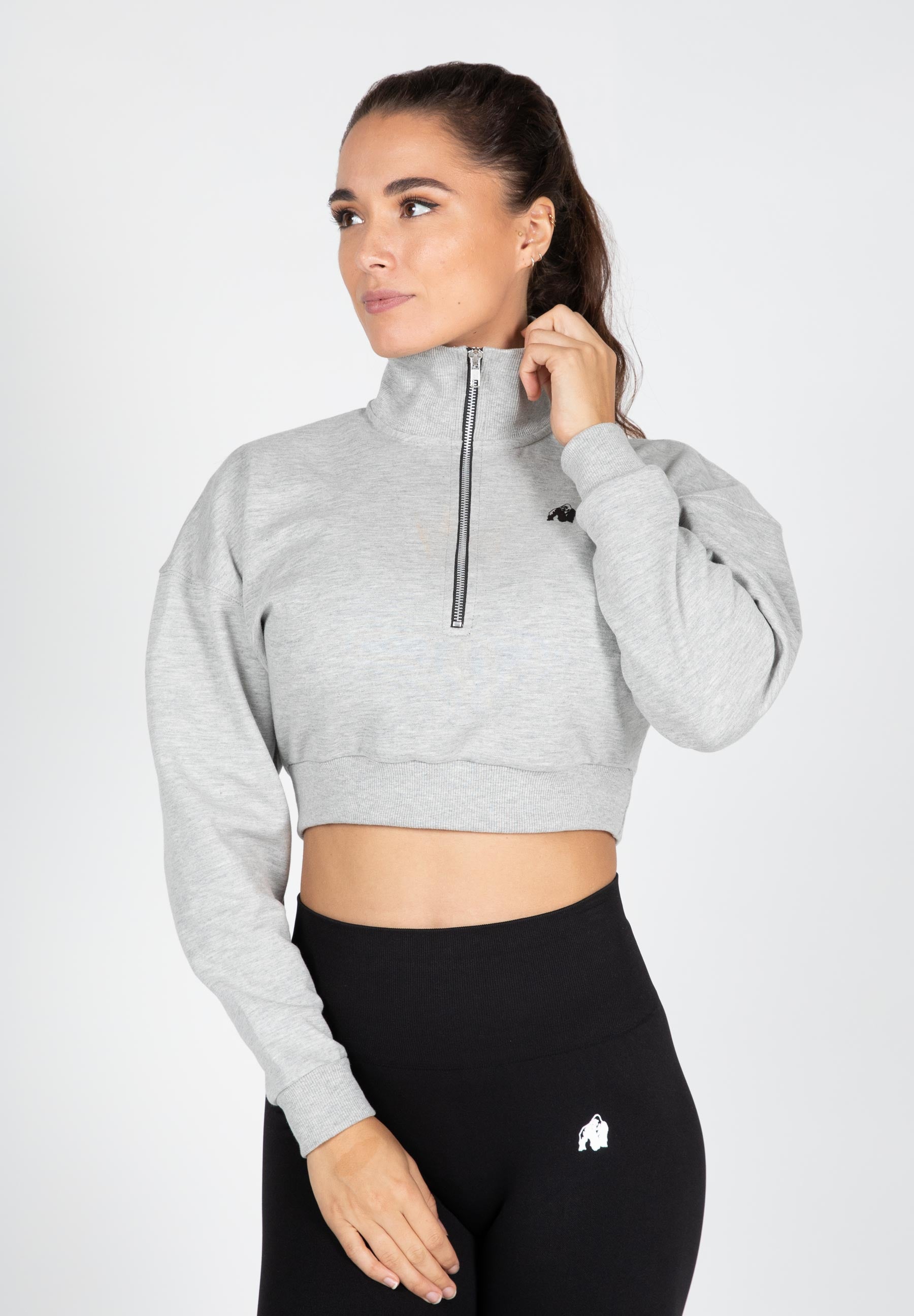 Gorilla Wear Ocala Cropped Half-Zip Sweatshirt - Kaikki värit