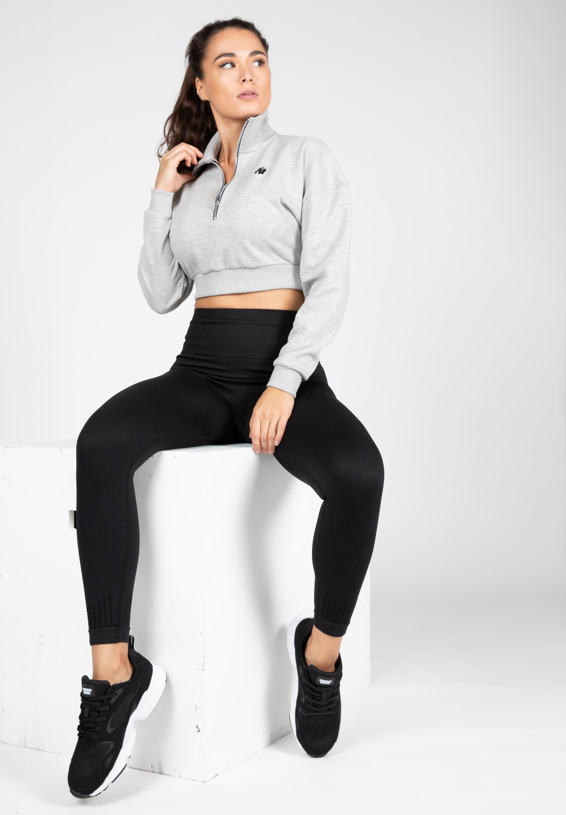 Gorilla Wear Ocala Cropped Half-Zip Sweatshirt - Kaikki värit