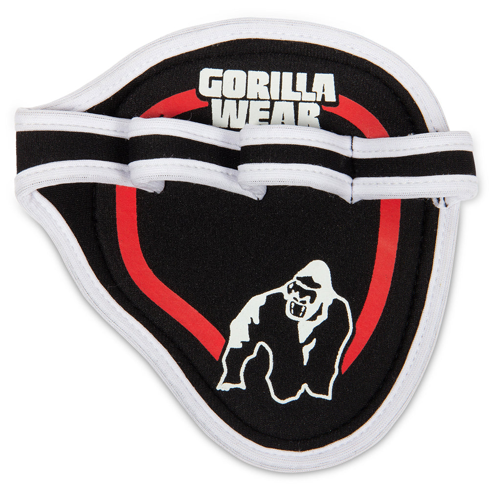 Gorilla Wear Palm Grip Pads - Musta/Punainen