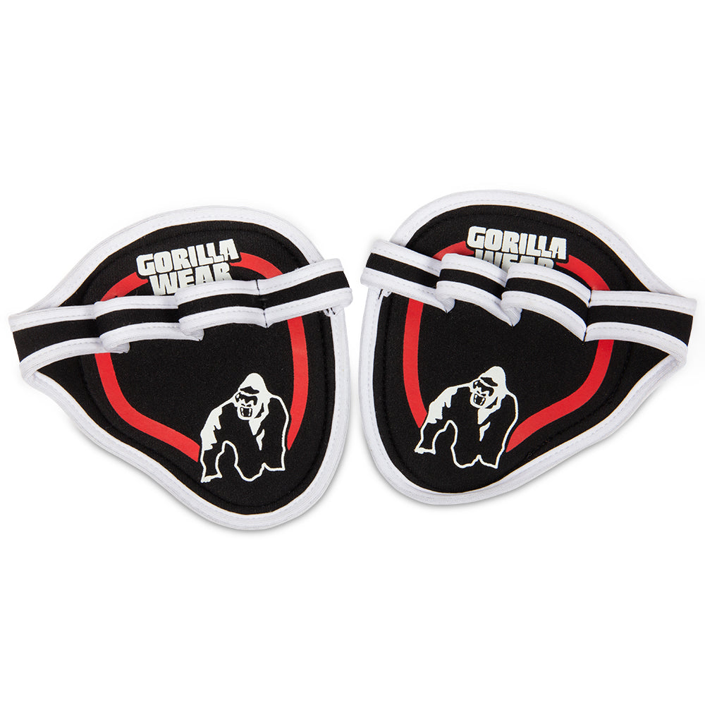 Gorilla Wear Palm Grip Pads - Musta/Punainen