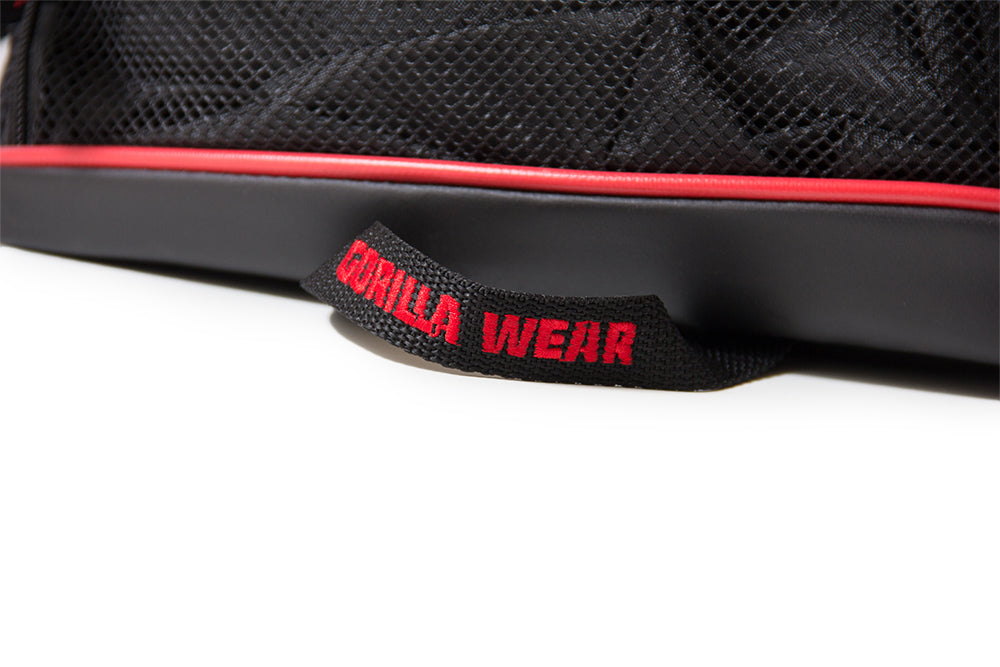 Gorilla Wear Jerome Gym Bag - Musta/Punainen