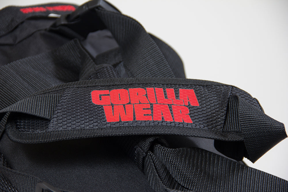 Gorilla Wear Jerome Gym Bag - Musta/Punainen