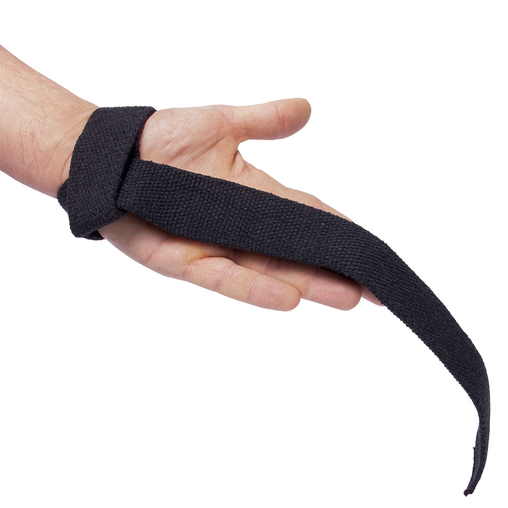 Gorilla Wear Non-Padded Straps - Musta