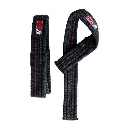Gorilla Wear Hardcore Lifting Straps - Musta