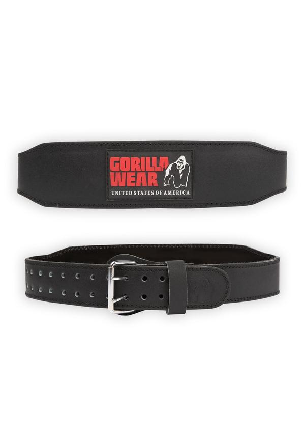Gorilla Wear 4 Inch Padded Leather Belt - Kaikki värit