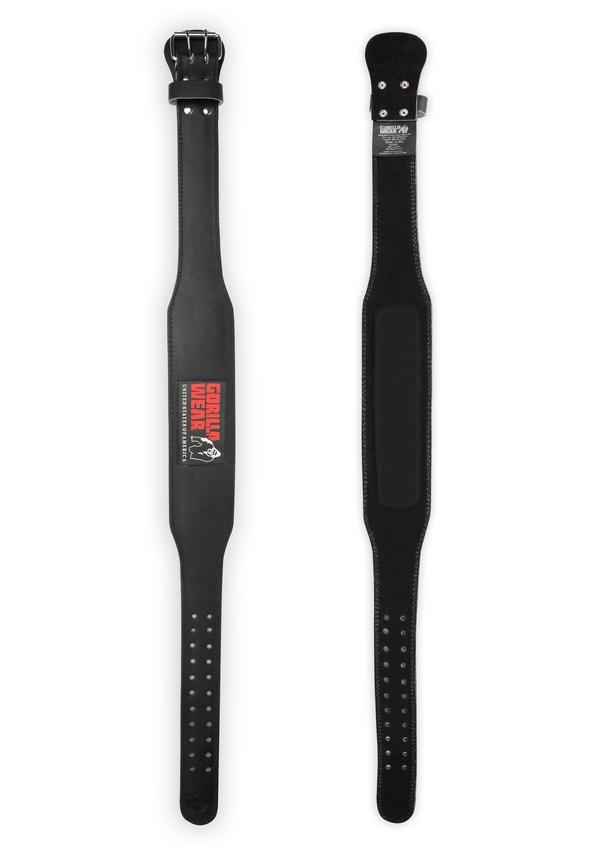 Gorilla Wear 4 Inch Padded Leather Belt - Kaikki värit