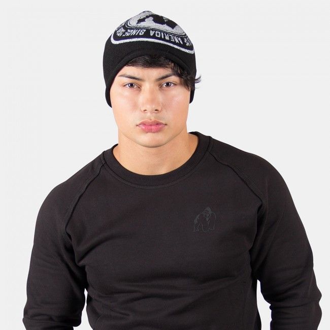 Gorilla Wear Oxford Beanie - Musta