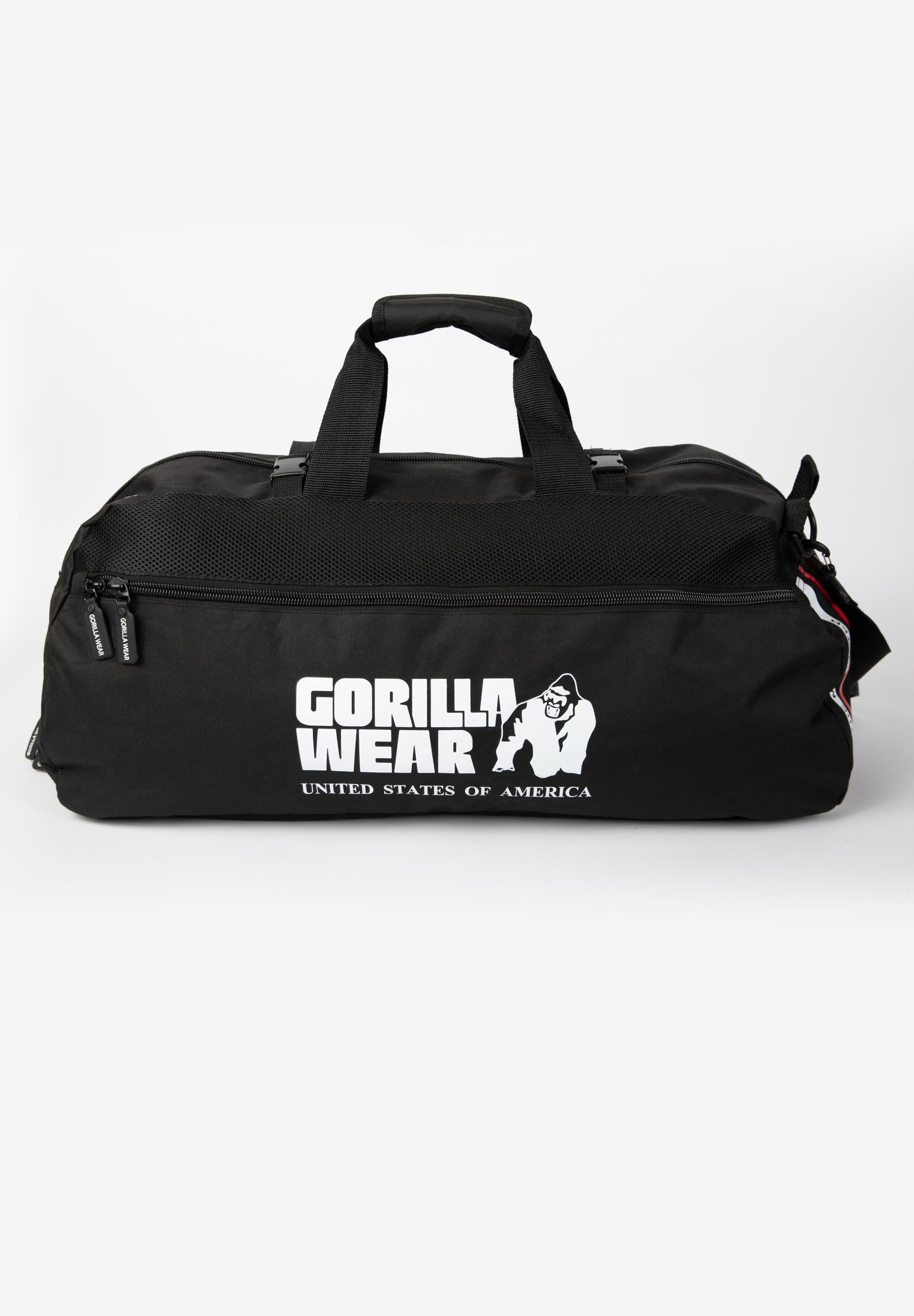 Gorilla Wear Norris Hybrid Gym Bag - Musta