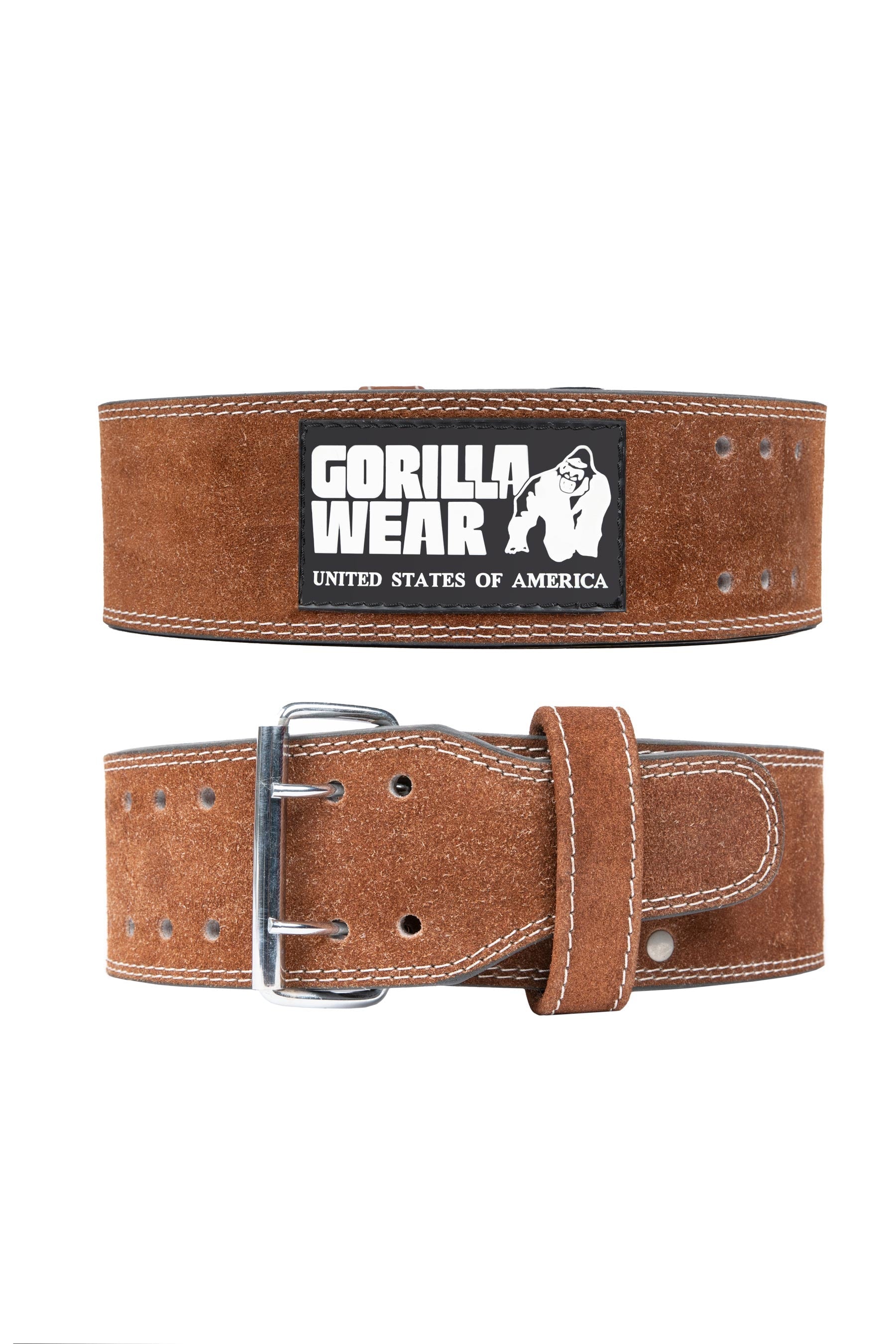 Gorilla Wear 4-inch Leather Lifting Belt - Kaikki värit