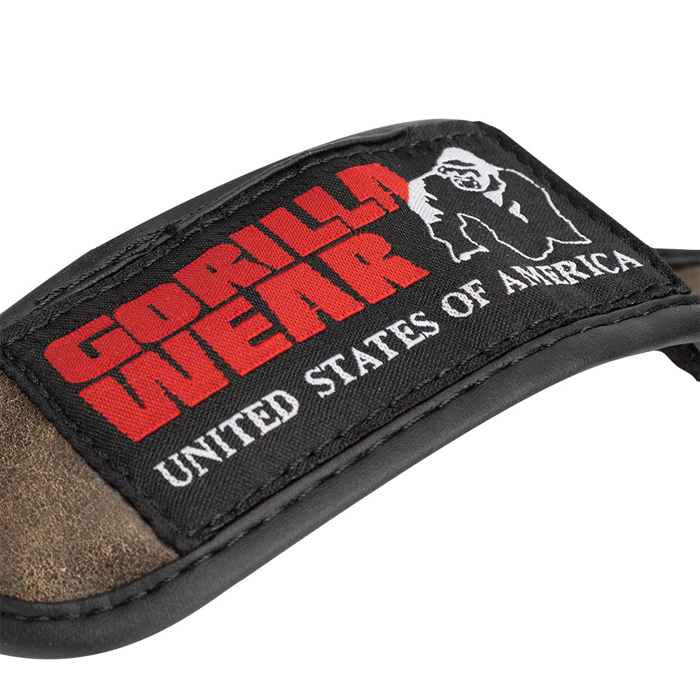 Gorilla Wear Yeso Shin Guards - Vintage Brown