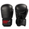 Gorilla Wear Mosby Boxing Gloves - Musta