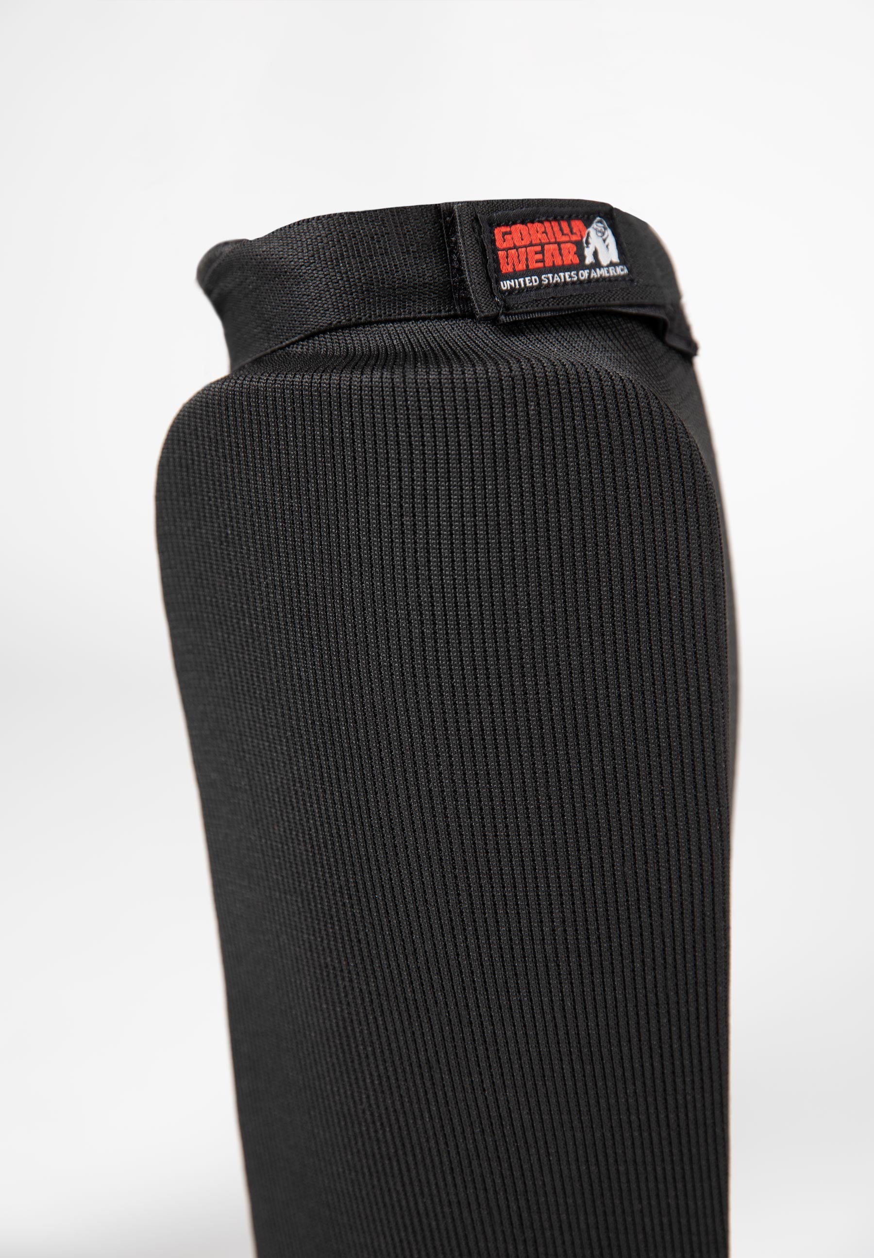 Gorilla Wear Jefferson Shin Guards - Black