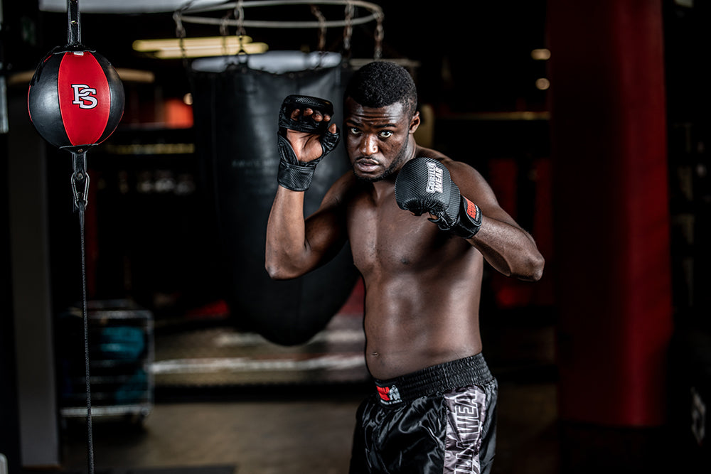 Gorilla Wear Ely MMA Sparring Gloves - Musta