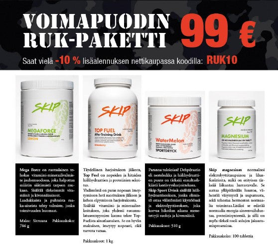 Voimapuodin RUK-paketti