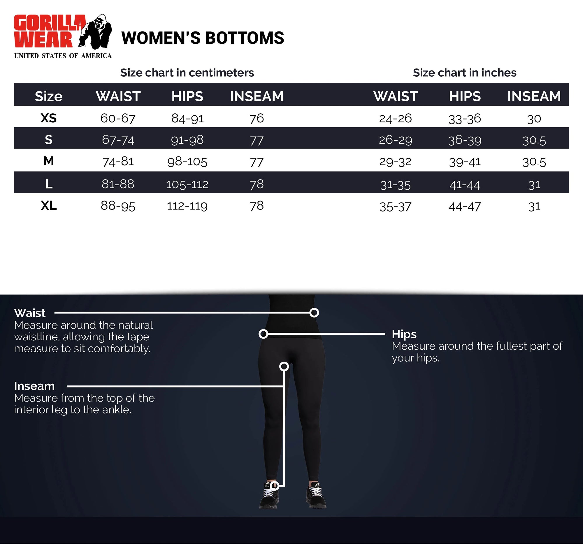 Gorilla Wear Selah Seamless Leggins - Kaikki värit