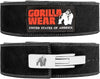 Gorilla Wear 4&quot; Leather Lever Belt - Kaikki värit