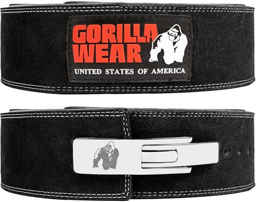 Gorilla Wear 4&quot; Leather Lever Belt - Kaikki värit