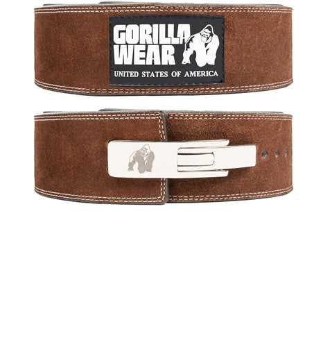Gorilla Wear 4" Leather Lever Belt - Kaikki värit