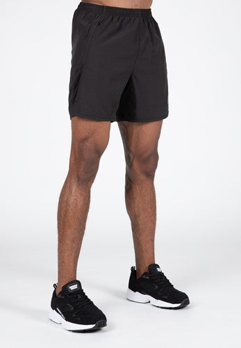 Gorilla Wear Modesto 2-In-1 Shorts - Black
