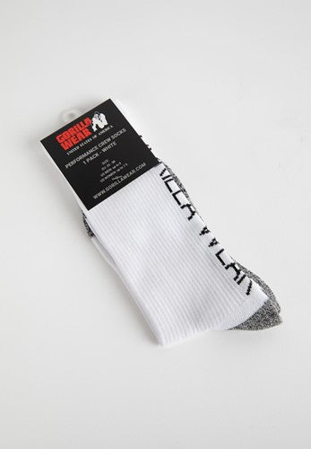 Gorilla Wear Performance Crew Socks - Kaikki värit