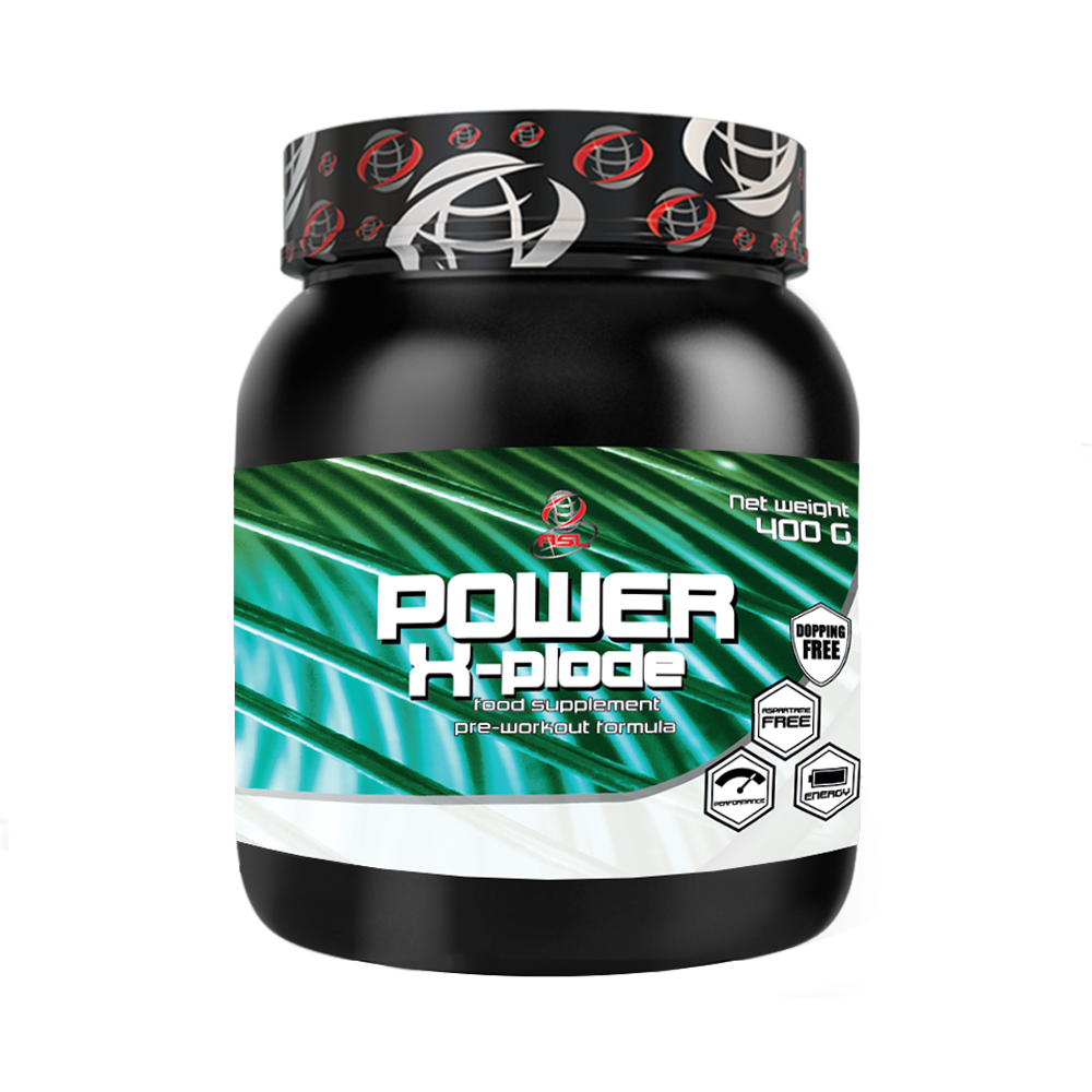 All Sports Labs POWER X-PLODE-jauhe, 400g